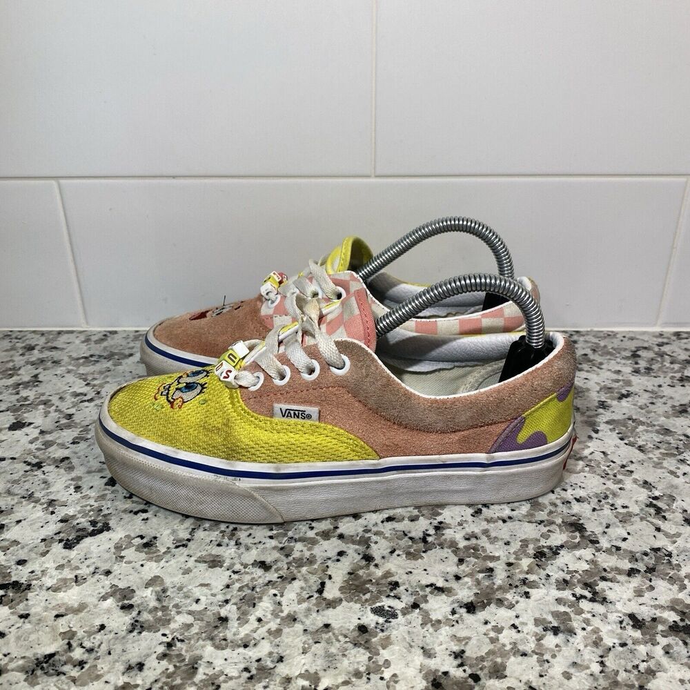 Vans X Spongebob Squarepants & Patrick Era Sneakers VN0A54F19ES Best Buds Size 5